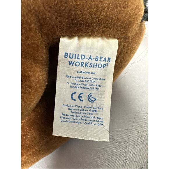 Build a Bear BAB 18" Brown Plush Stuffed Animal Horse Pony Valentine 2016 - Picture 5 of 8